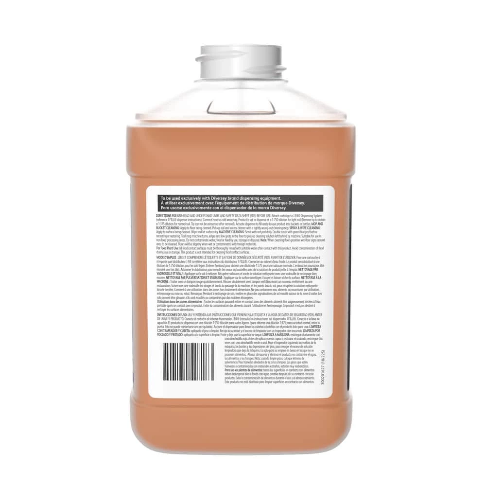 Wholesale ⌛ Diversey Stride® 2.5 L Neutral Cleaner, Citrus Scented, 2 Per Case ❤️ 2 Wholesale ⌛ Diversey Stride® 2.5 L Neutral Cleaner, Citrus Scented, 2 Per Case ❤️ - Image 2
