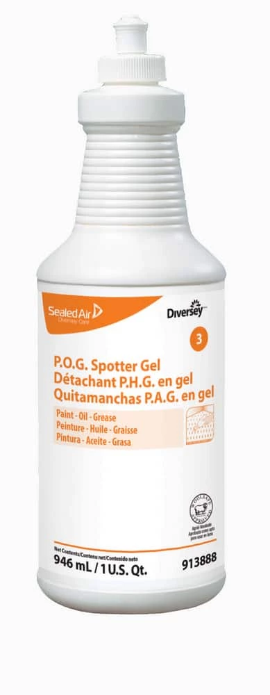 Outlet 👏 Diversey 32 oz. Paint, Oil and Grease Spotter Gel, 6 Per Case ✨ 1 Outlet 👏 Diversey 32 oz. Paint, Oil and Grease Spotter Gel, 6 Per Case ✨