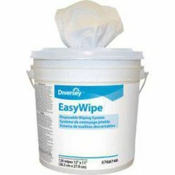 Cheap 💯 Diversey EasyWipe Polypropylene Disposable Wipes in White 🔥