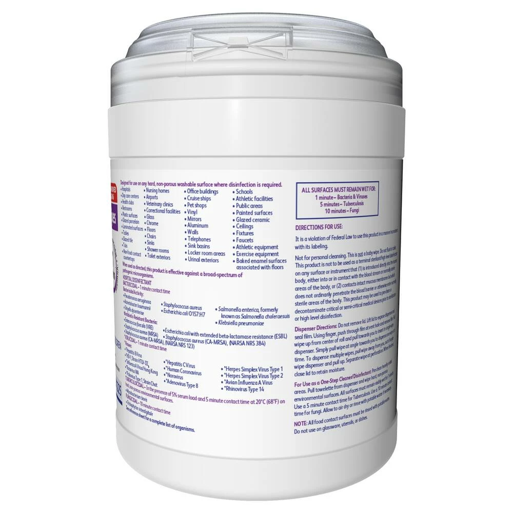 Brand new 😍 Diversey Oxivir® 160 ct. TB Disinfecting Wipes, 12 Per Case 🎁 2 Brand new 😍 Diversey Oxivir® 160 ct. TB Disinfecting Wipes, 12 Per Case 🎁 - Image 2