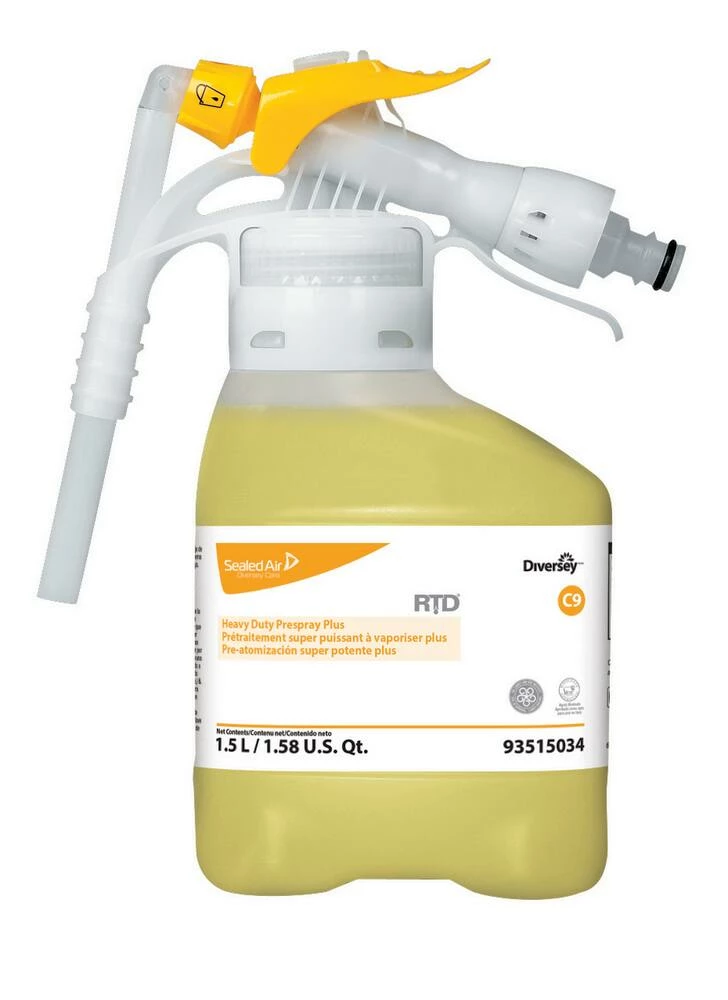 Best Sale 💯 Diversey 1.5 L Heavy Duty Prespray Plus, Case of 2 💯 1 Best Sale 💯 Diversey 1.5 L Heavy Duty Prespray Plus, Case of 2 💯