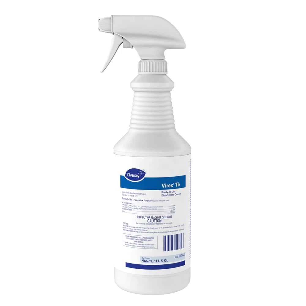 Outlet 🛒 Diversey Virex® TB 32 oz. Ready-to-Use Disinfectant Cleaner, 12 Per Case 🎁 1 Outlet 🛒 Diversey Virex® TB 32 oz. Ready-to-Use Disinfectant Cleaner, 12 Per Case 🎁